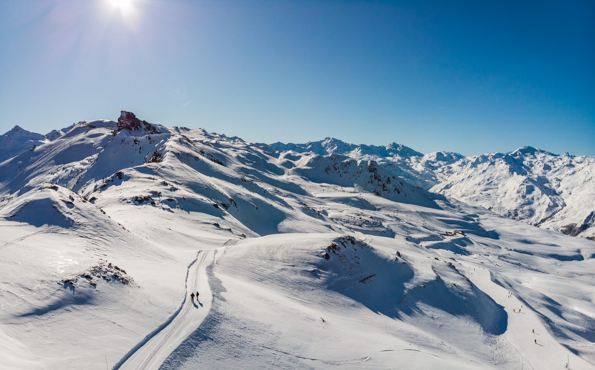 Panorama depuis le sommet de Tougnète