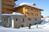 Résidence Le Sun Valley à Plagne Soleil au pieds des pistes en hiver