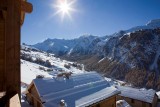 Vue sur les montagnes depuis l'hôtel Alta Peyra