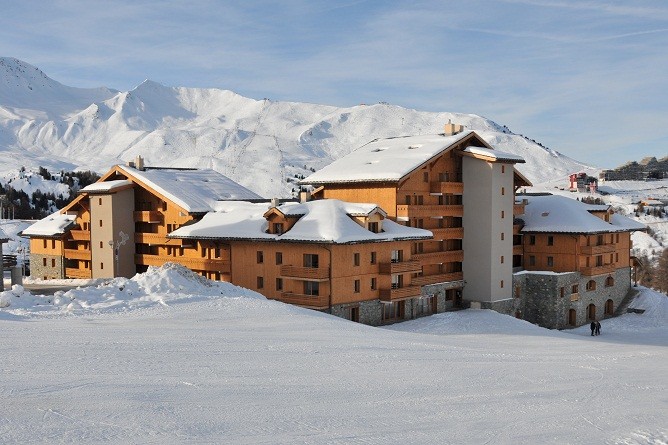 Résidence Le Sun Valley - vue des pistes hiver