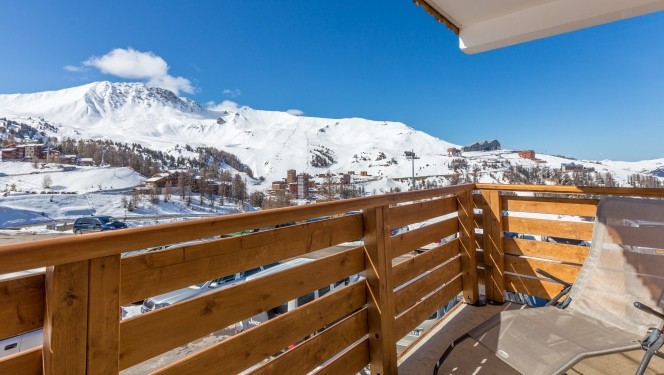 Balcon d'un appartement - Résidence le Sun Valley