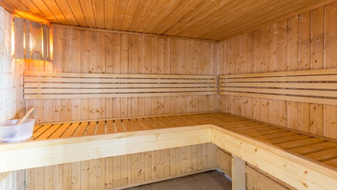 Sauna de la résidence Le Sun Valley