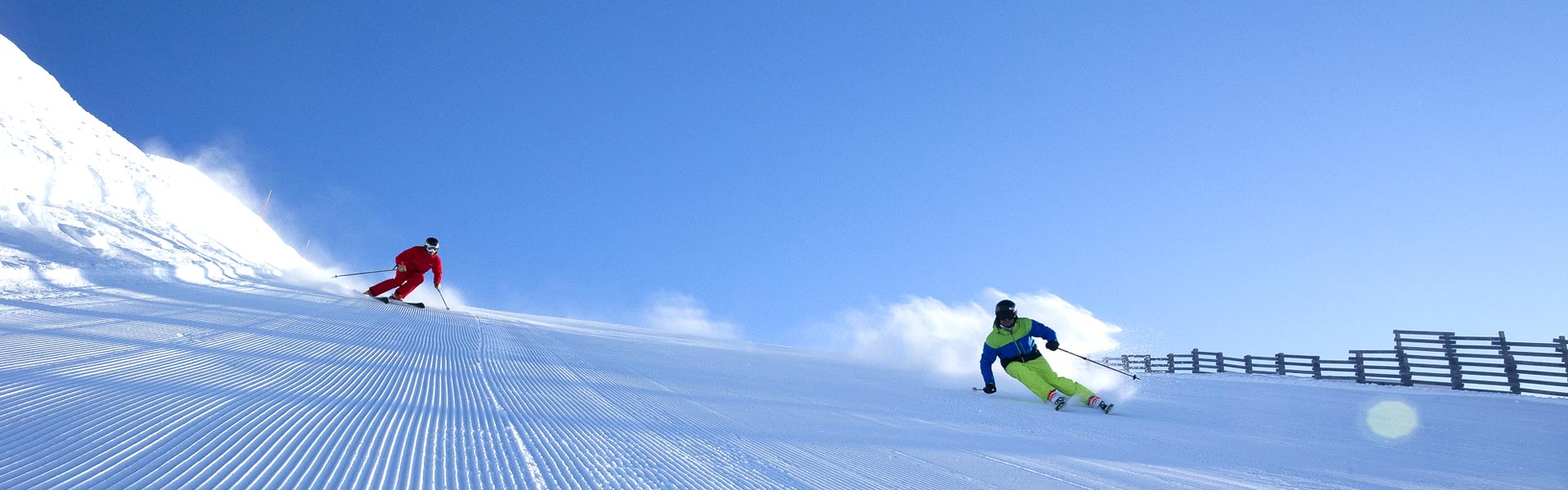 Skier à La Plagne sur le domaine Paradiski